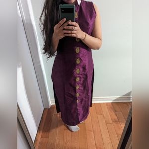 🪔 Qipao Inspired Indian Ethnic Wear